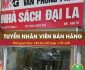 Tuyển nhân viên bán hàng – Nhà sách Đại La Tuyển nhân viên bán hàng – Nhà sách Đại La