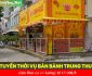 Tuyển nhân viên bán hàng thời vụ trung thu Tuyển nhân viên bán hàng thời vụ trung thu