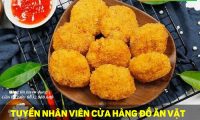 Tuyển nhân viên bán hàng ăn vặt – Cửa hàng đồ ăn vặt Tuyển nhân viên bán hàng ăn vặt – Cửa hàng đồ ăn vặt