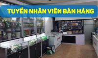 Tuyển nhân viên bán hàng – Shop nguyên liệu Navy Tuyển nhân viên bán hàng – Shop nguyên liệu Navy