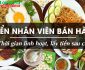 Tuyển nhân viên bán hàng, giới thiệu sản phẩm đồ ăn nhận lương vào cuối ngày Tuyển nhân viên bán hàng, giới thiệu sản phẩm đồ ăn nhận lương vào cuối ngày