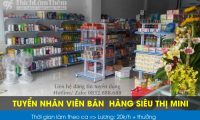 Tuyển nhân viên bán hàng – Siêu thị mini Việt Nhật Tuyển nhân viên bán hàng – Siêu thị mini Việt Nhật