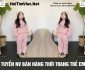 Tuyển nhân viên bán hàng – Shop thời trang trẻ em Tuyển nhân viên bán hàng – Shop thời trang trẻ em