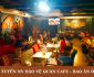 Tuyển nhân viên bảo vệ, dắt xe quán cafe – bao ăn ở
