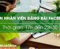 Tuyển nhân viên đăng bài facebook ca tối – Shop Đồ Gia Dụng Tuyển nhân viên đăng bài facebook ca tối – Shop Đồ Gia Dụng