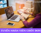 Tuyển nhân viên bán hàng shop online