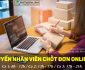 Tuyển nhân viên chốt đơn online theo ca Tuyển nhân viên chốt đơn online theo ca