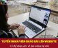 Tuyển nhân viên nhập liệu đăng bài lên website Tuyển nhân viên nhập liệu đăng bài lên website