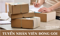Tuyển nhân viên đóng gói parttime Tuyển nhân viên đóng gói parttime