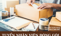 Tuyển nhân viên đóng gói ca chiều