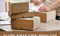 Tuyển nhân viên hoàn thiện và đóng gói thời trang theo ca Tuyển nhân viên hoàn thiện và đóng gói thời trang theo ca