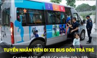 Tuyển nhân viên đưa đón trẻ theo bus đến trường Tuyển nhân viên đưa đón trẻ theo bus đến trường