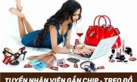 Tuyển nhân viên gắn chip, treo đồ – Shop Vely Tuyển nhân viên gắn chip, treo đồ – Shop Vely