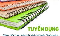 Tuyển nhân viên quán photocoty – Quán photocopy Tuyển nhân viên quán photocoty – Quán photocopy