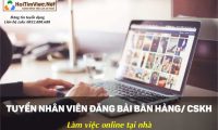 Việc làm tại nhà, đăng web bán hàng Việc làm tại nhà, đăng web bán hàng