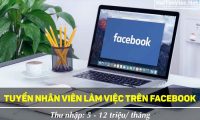 Tuyển nhân viên làm việc trên facebook – Công ty online Tuyển nhân viên làm việc trên facebook – Công ty online