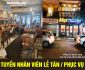 Tuyển nhân viên phục vụ, lễ tân, bếp – Met Vietnamese Restaurant & Vegan Tuyển nhân viên phục vụ, lễ tân, bếp – Met Vietnamese Restaurant & Vegan