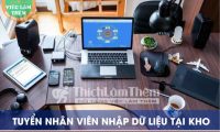 Tuyển nhân viên nhập dữ liệu – Kho hàng Tuyển nhân viên nhập dữ liệu – Kho hàng