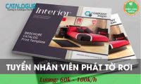 Tuyển nhân viên phát tờ rơi tại các chung cư mới bàn giao tại Hà Nội Tuyển nhân viên phát tờ rơi tại các chung cư mới bàn giao tại Hà Nội