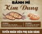 Tuyển nhân viên phụ bán bánh mì Tuyển nhân viên phụ bán bánh mì
