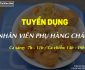 Tuyển nhân viên bán hàng – Cửa hàng Cháo Tuyển nhân viên bán hàng – Cửa hàng Cháo