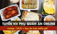 Tuyển nhân viên phục vụ bao ăn – Quán ăn online Red Sun Tuyển nhân viên phục vụ bao ăn – Quán ăn online Red Sun
