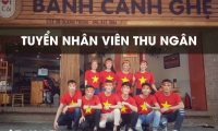Tuyển nhân viên thu ngân – Quán Bánh Canh Ghẹ Út Còi Tuyển nhân viên thu ngân – Quán Bánh Canh Ghẹ Út Còi