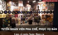 Tuyển pha chế, chạy bàn theo ca – Dan’s Coffee House. Tuyển pha chế, chạy bàn theo ca – Dan’s Coffee House.