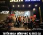 Tuyển nhân viên phục vụ bàn theo ca Tuyển nhân viên phục vụ bàn theo ca