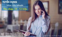 Tuyển nhân viên telesale lương cao – Công ty online Tuyển nhân viên telesale lương cao – Công ty online