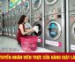 Tuyển nhân viên trực cửa hàng giặt là Tuyển nhân viên trực cửa hàng giặt là