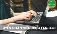 Tuyển nhân viên trực fanpage – Shop thời trang Tuyển nhân viên trực fanpage – Shop thời trang