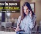 Tuyển nhân viên trực page – Công ty online Tuyển nhân viên trực page – Công ty online