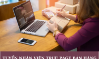Tuyển nhân viên trực fanpage bán hàng – Hương Bra