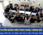 Tuyển nhân viên trực page đóng gói Tuyển nhân viên trực page đóng gói