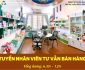 Tuyển nhân viên bán hàng – Shop mỹ phẩm cao cấp Skin20 Tuyển nhân viên bán hàng – Shop mỹ phẩm cao cấp Skin20