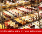 Tuyển nhân viên tư vấn bán hàng tiệm bánh ngọt