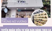 Tuyển nhân viên bán hàng – Ý Nhi Shoes For Lady Tuyển nhân viên bán hàng – Ý Nhi Shoes For Lady