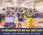 Tuyển nhân viên tư vấn chốt đơn Tuyển nhân viên tư vấn chốt đơn