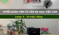 Tuyển nhân viên tư vấn – Công ty tư vấn du học & việc làm Ulife Tuyển nhân viên tư vấn – Công ty tư vấn du học & việc làm Ulife