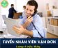 Tuyển nhân viên vận đơn – lương 8 triệu/ tháng Tuyển nhân viên vận đơn – lương 8 triệu/ tháng