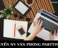 Tuyển nhân viên văn phòng parttime