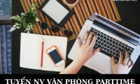 Tuyển nhân viên văn phòng parttime