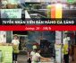 Tuyển nhân viên bán hàng ca sáng – Công ty Ori Juice Tuyển nhân viên bán hàng ca sáng – Công ty Ori Juice