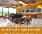 Tuyển nhân viên pha chế theo ca – Parista Coffee Tuyển nhân viên pha chế theo ca – Parista Coffee