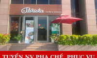 Tuyển nhân viên pha chế, phục vụ cafe parttime