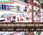 Tuyển nhân viên bán hàng ca chiều, tối – PGbeauty Shop Tuyển nhân viên bán hàng ca chiều, tối – PGbeauty Shop