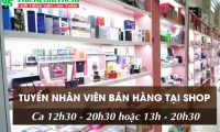 Tuyển nhân viên bán hàng ca chiều, tối – PGbeauty Shop Tuyển nhân viên bán hàng ca chiều, tối – PGbeauty Shop