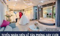 Tuyển nhân viên lễ tân phòng váy cưới Tuyển nhân viên lễ tân phòng váy cưới
