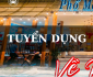 Tuyển quản lý, kế toán ca, bếp, bếp chính lương cao